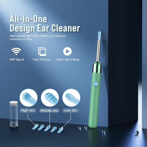 LEIPUT Ear Wax Removal - Earwax Remover Tool with 8 Pcs Ear Set - Product Imagery