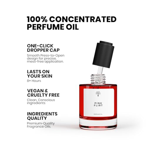 Eternal perfume oils Pink Flirt Perfumes for Women Alcohol Free - Product Imagery