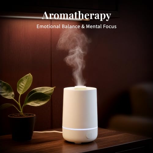 SU JUABA Sandalwood Essential Oil for Diffuser, Skin & Body, DIY - Product Imagery