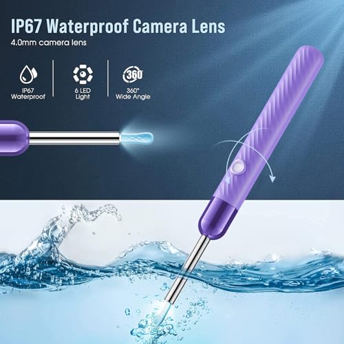 LEIPUT Ear Wax Removal Tool - Ear Cleaner with 1080P Camera - - Product Imagery
