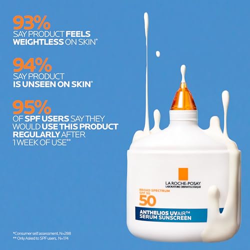 La Roche-Posay Anthelios UVAir™ Sunscreen Serum SPF 50 with - Product Imagery