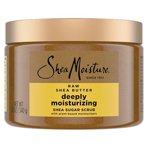 Elefair Tech SheaMoisture Shea Sugar Body Scrub Raw Shea Butter 12 FO - Elefair Tech Official Product View 1