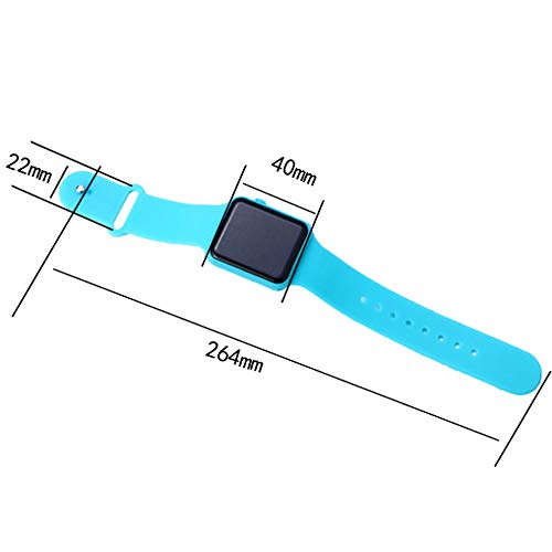 10 Pack Unisex Men Women LED Wrist Watch Silicone Electronic - Product Imagery