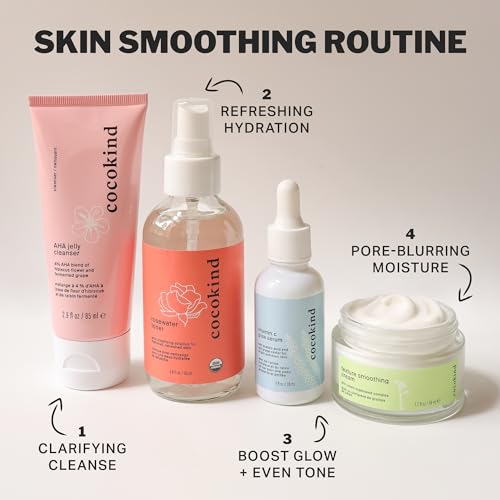 Cocokind Rosewater Facial Toner, 4 Fl Oz - Product Imagery