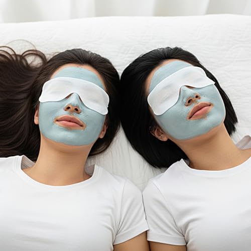 100 Sheets Disposable Eye Mask Eyecare Cotton Paper Facial Eye - Product Imagery