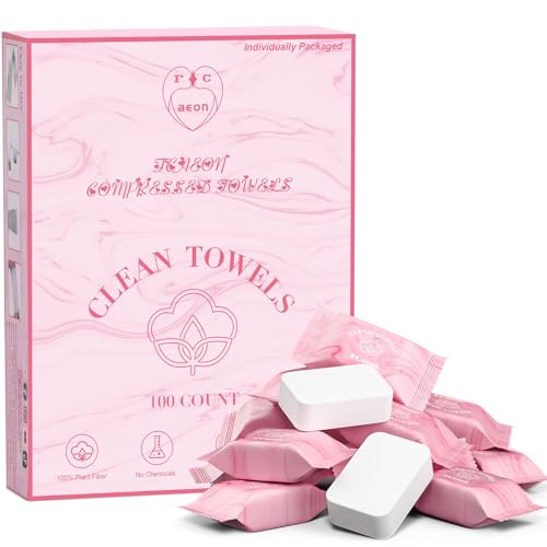 Disposable Face Towel Compressed Towel Tablets for Travel - FCaeon Official Imagery - 1