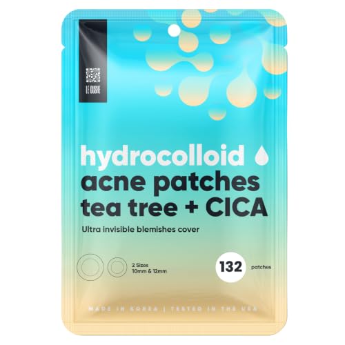Korean Pimple Patches for Face (132 Dots) - Hydrocolloid Acne - Product Imagery