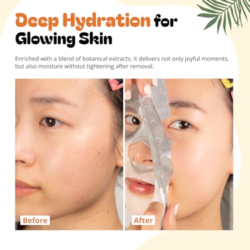 Epielle Character Face Mask Mystical Safari 6 Pack, Fun & Effe... - Product Imagery