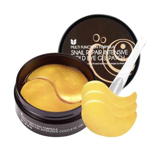 MIZON 24K Gold Snail Mucin Under Eye Patches - Product Imagery