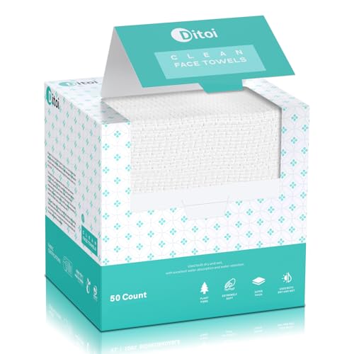 Ditoi Face Towels XXL Ultra Soft Disposable Facial Towels - Ditoi Official Imagery - 1