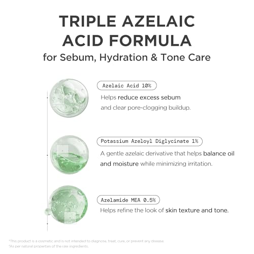 SKIN1004 Azelaic Acid 10% Ampoule, Hydrating Face Serum for Blemi - Product Imagery