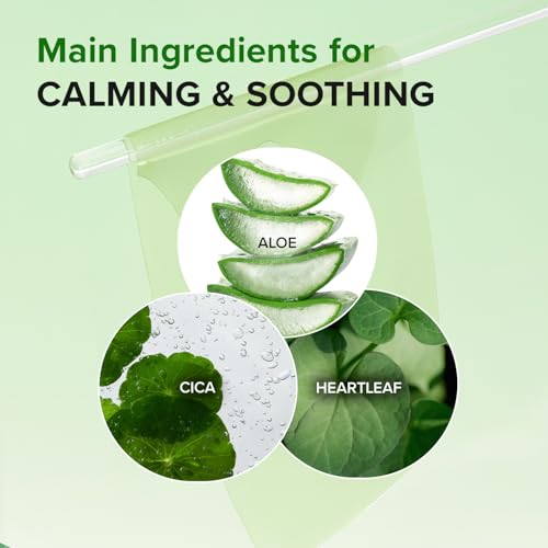 Mary&May Fresh Aloe Cooling Hydrogel Mask, 4 Sheets - Product Imagery