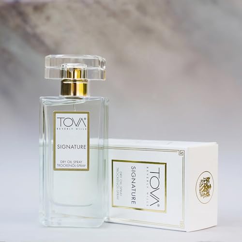 Tova Signature Dry Oil Body Spray for Women – Clean Floral Scent - Product Imagery
