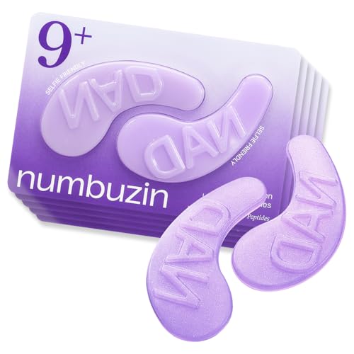 numbuzin No.9 Eye Patches, NAD+ Collagen Jelly Eye Masks with - Product Imagery
