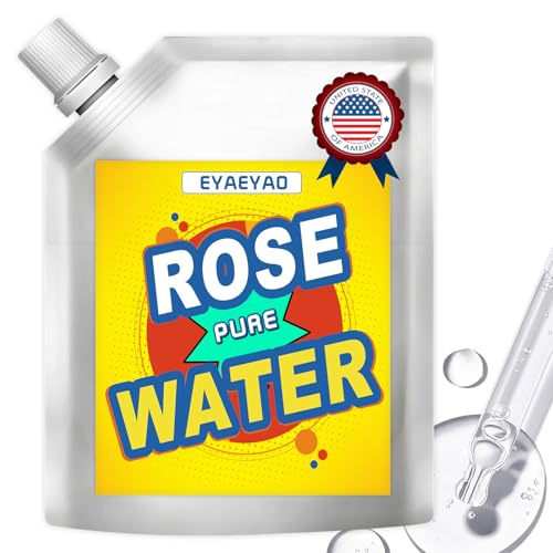 Pure Rose Water - Natural & Fragrant, Perfect for Skincare, - Product Imagery