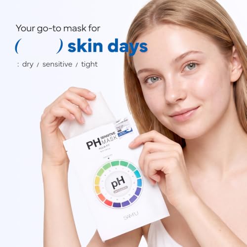 SAM’U PH Sensitive Aqua Fit Face Mask – Hydrating & Soothing - Product Imagery