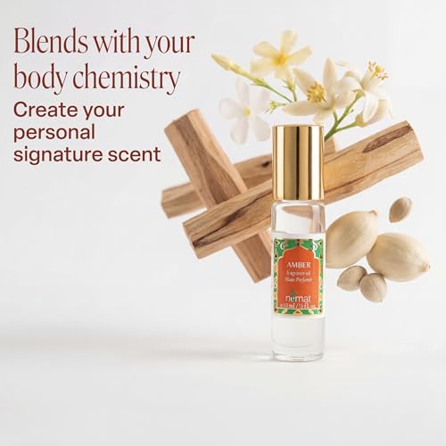 Nemat Amber Perfume Oil Roll-On, 10 ml - Product Imagery