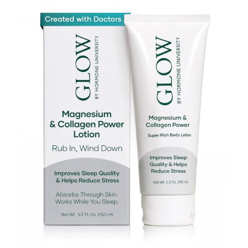 Calming Magnesium Lotion for Sleep and Cramps By Glow by HU - Glow Botanica Official Imagery - 1