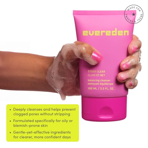 Evereden Balancing Jelly Cleanser for Teens & Tweens 10-12 and - Product Imagery