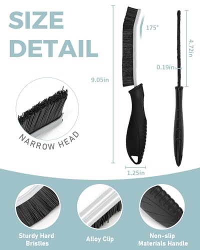 SXhyf Crevice Cleaning Brush - Grout Scrub Brush, House Cleaning - Product Imagery