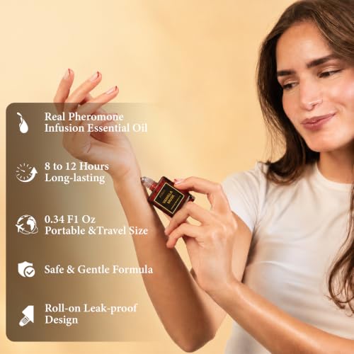 PUREU Pheromone Perfume Oil for Women, Long Lasting Travel - Product Imagery