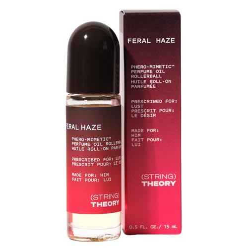STRING THEORY Pheromone Roll On Cologne Oil for Men - Spicy & - Product Imagery