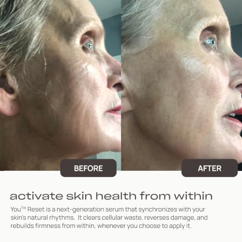 Youth Reset Face Serum, Peptides & Resveratrol, 15 mL - Product Imagery