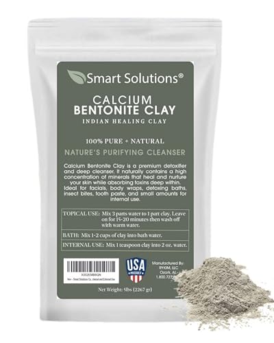 SMART SOLUTIONS Calcium Bentonite Clay 5 lb - SMART SOLUTIONS Official Imagery - 1