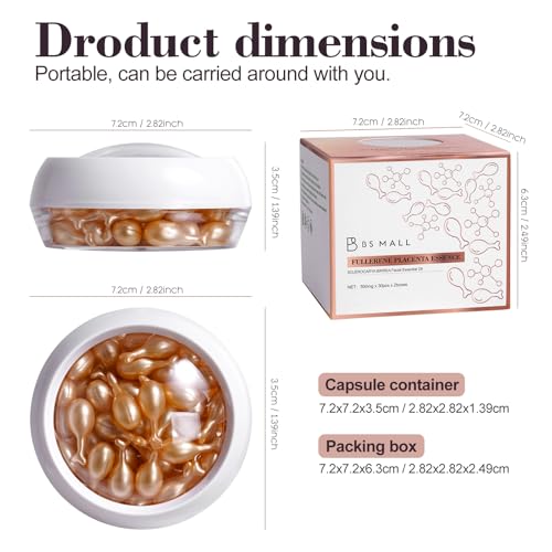 Nourishing Hydrating Essence Serum BS-MALL 60 Capsules Vitamin E - Product Imagery