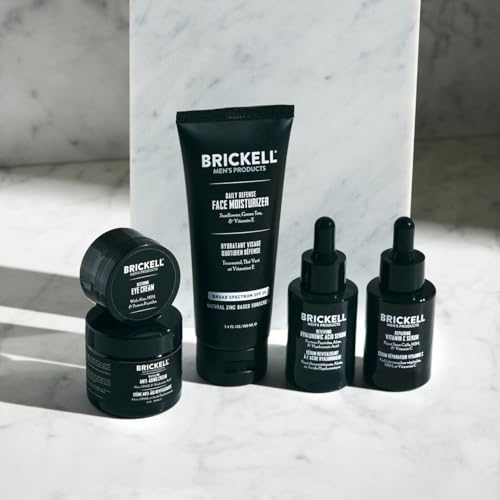 Brickell Men's Complete Defense Anti Aging Routine, Night Face - Product Imagery