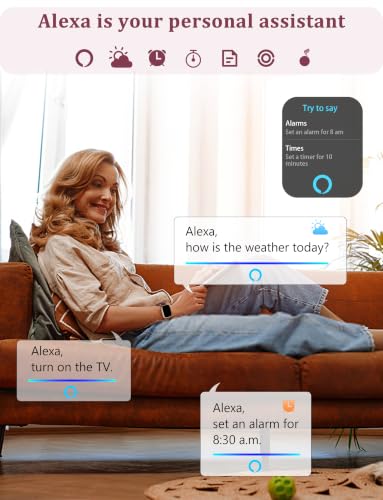 LODIMEKE Smart Watch, Alexa Built-in, Answer/Make Calls 44mm - Product Imagery