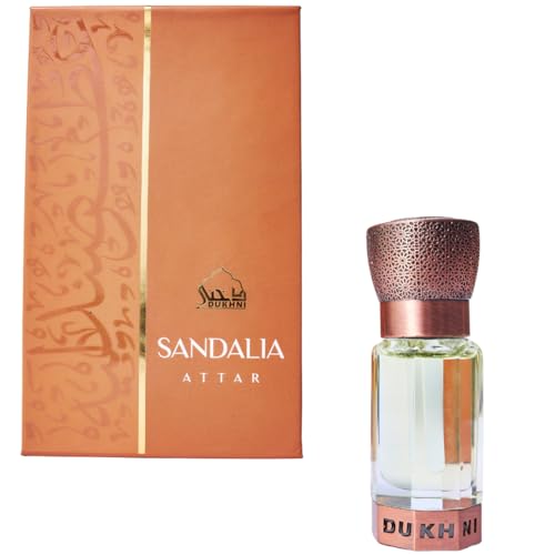 Dukhni Sandalia Attar Oil 6ml Sandal Perfume Oil | Luxury - Product Imagery