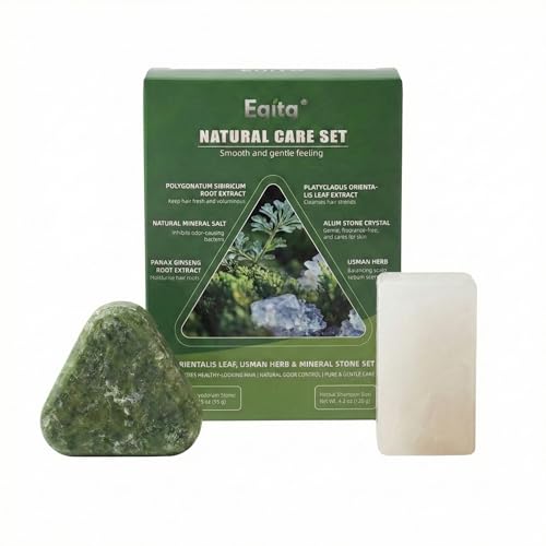 Shampoo Bar and Deodorant Set Infused with Rosemary Ginseng - EQITG Official Imagery - 1