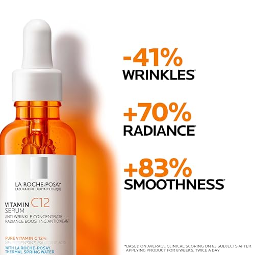 La Roche-Posay 12% Vitamin C Face Serum, 2 formulas with - Product Imagery