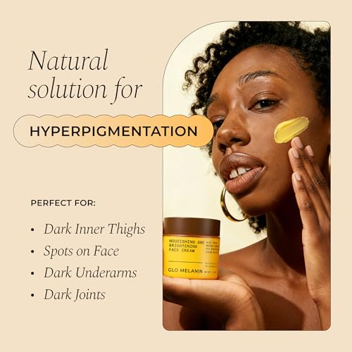 Glo Melanin Nourishing Face Cream – Hydrating Daily Moisturizer - Product Imagery