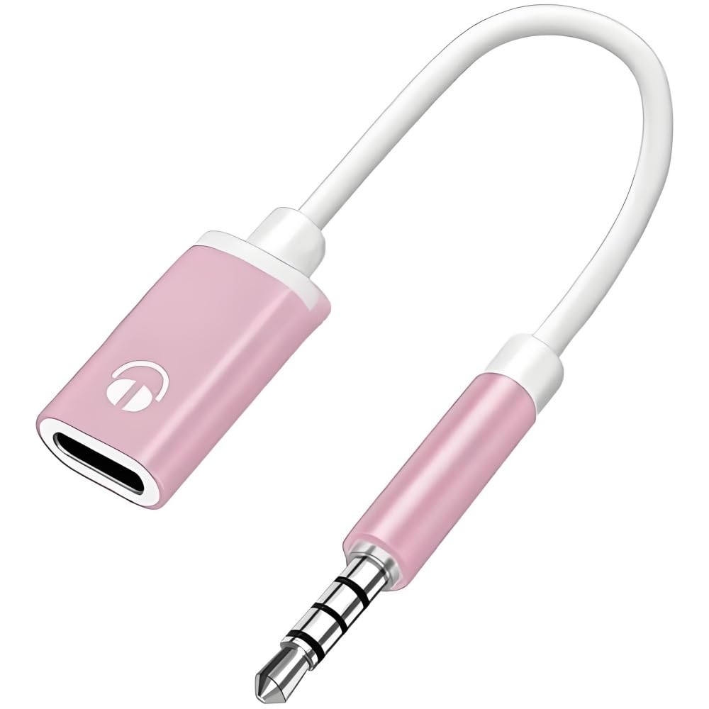 Zenarao Headphone Jack Adapter, 3.5mm Male to TypeC Female Audio by Zenarao - Angle View 1