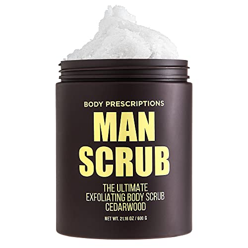 Body Prescriptions Men’s Exfoliating Body Scrub – Ultimate Skin Cleansing Wash - Body Prescriptions Official Product View 1
