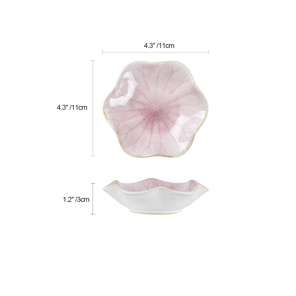 JAMEND CLXP Lotus Leaf Shape Decorative Ring Tray, Small Key Bowl - JAMEND CLXP Official Product View 3