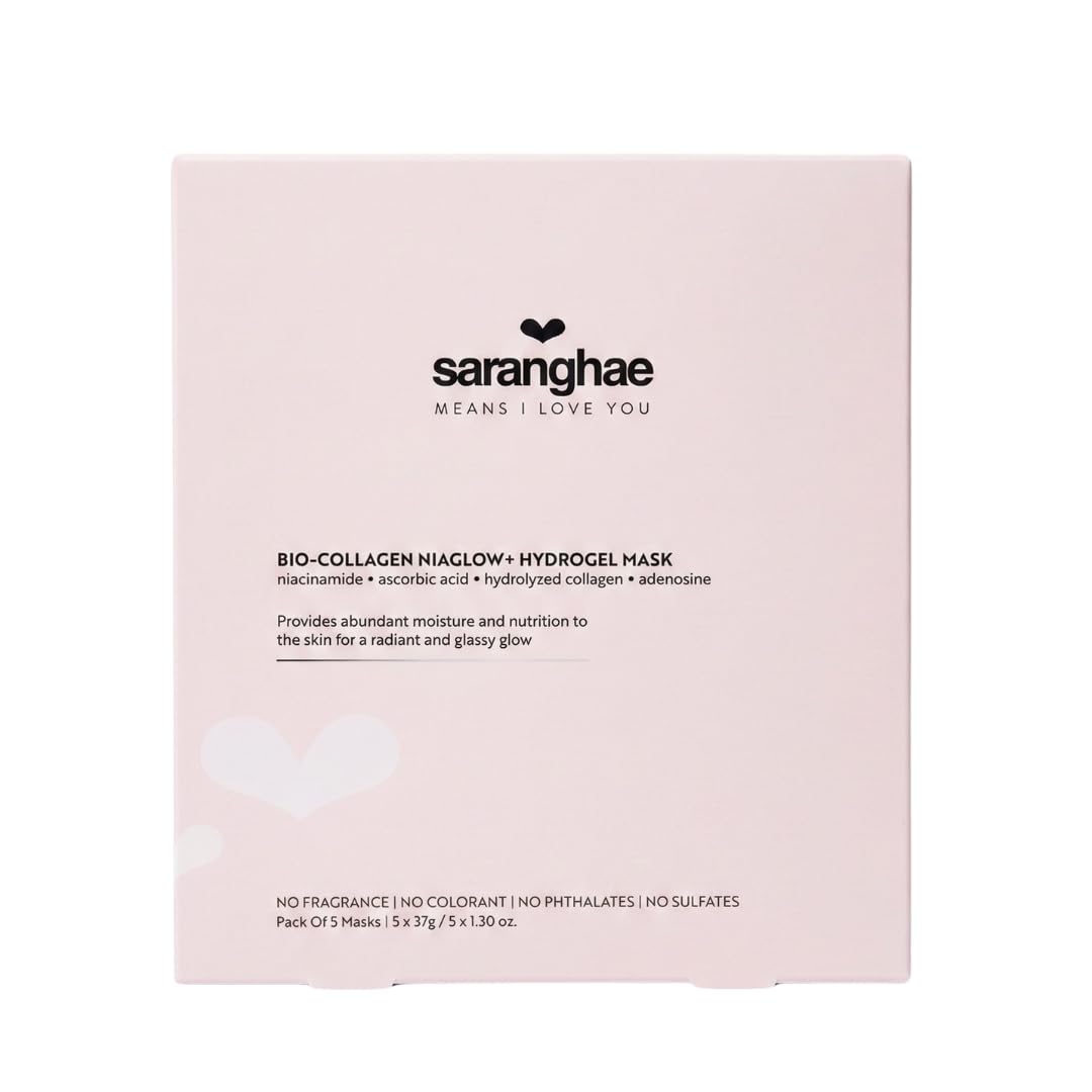 Saranghae Bio-Collagen Hydrogel Face Mask with Niacinamide - Saranghae Means I Love You