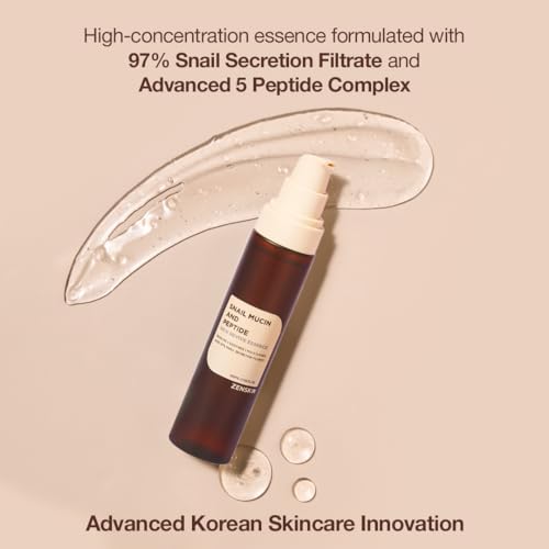 Korean Skincare Snail Mucin Essence - 97% Snail Secretion - Product Imagery