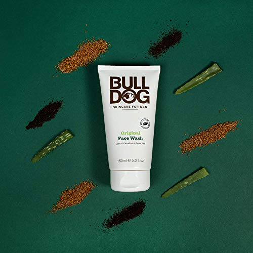 BULLDOG Mens Skincare and Grooming, Original Face Wash, 5 Flui... - Product Imagery