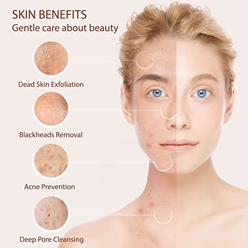 Face Scrubber | Facial Cleansing Brush Exfoliator Skin Care - Product Imagery