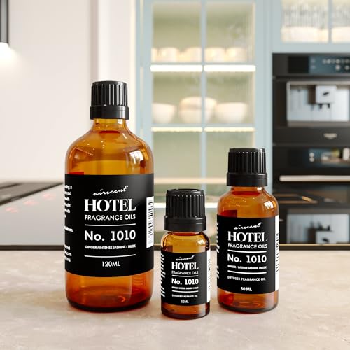 AirScent Hotel Diffuser Oil No. 1010 - Ginger Jasmine Tonka Bean - Product Imagery