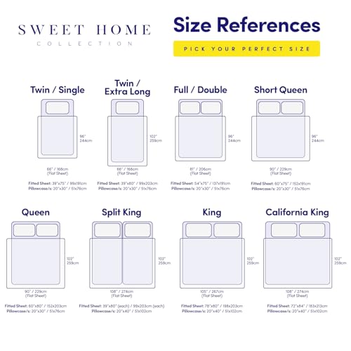 1500 Supreme Collection Queen Sheet Sets Black - Luxury Hotel - Product Imagery