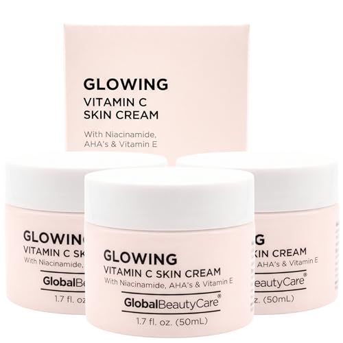 Global Beauty Care Glowing Vitamin C Skin Cream - Radiant Face - Product Imagery