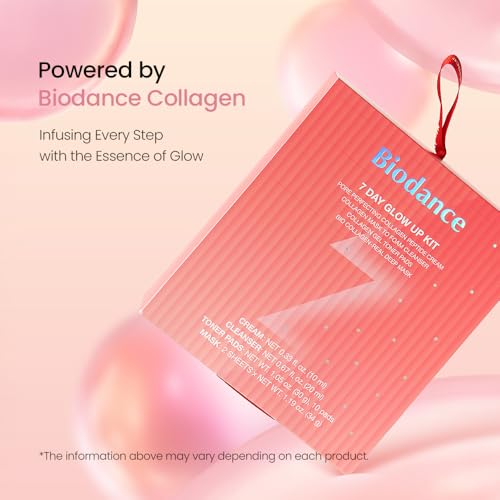 BIODANCE 7 Day Glow Up Kit: Collagen Gift Set for Glass-Skin, - Product Imagery