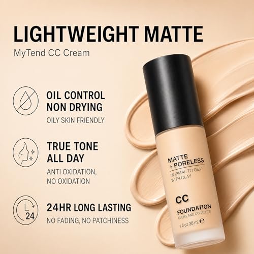 CC Cream Foundation, Flawless Matte Concealer Oil Control Color - Product Imagery