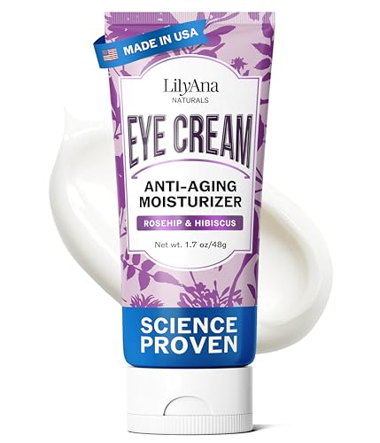 LilyAna Naturals Eye Cream for Dark Circles Puffiness 1 7 oz - LilyAna Naturals Official Imagery - 1