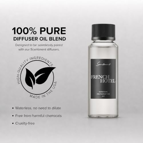 Scentiment French Hotel Diffuser Oil - Premium Hotel Scent with - Product Imagery