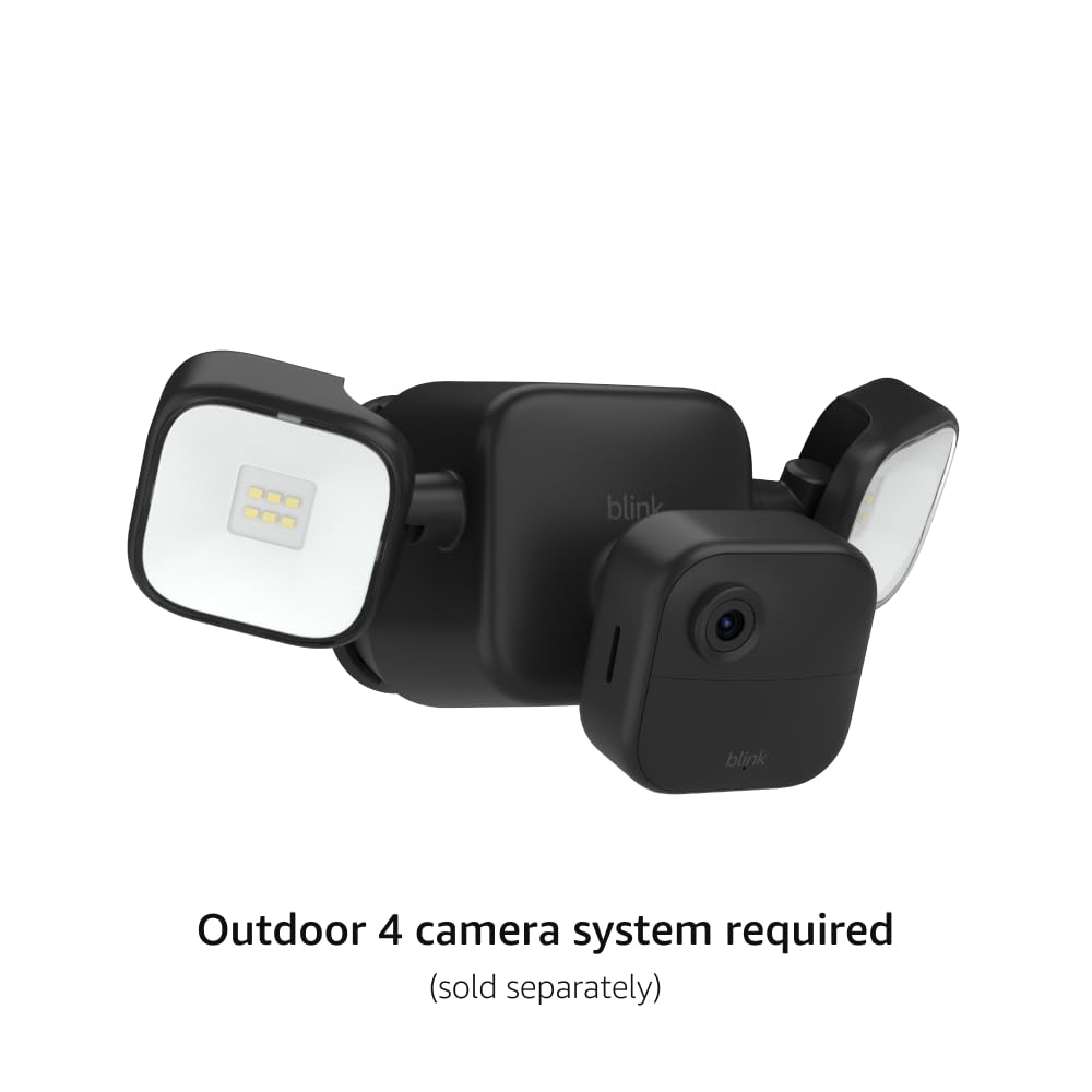Blink Outdoor Floodlight Mount – Wire-free, 700 lumens, two-year - Blink Official Product View 5